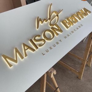 Custom 3D Metal Signage